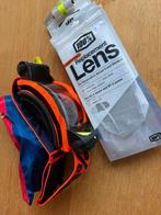 Motorcross bril roloff 100% oranje en off white crossbrill, Motoren, Kleding | Motorkleding, Ophalen of Verzenden, Tweedehands