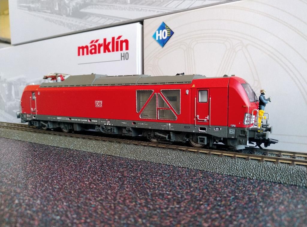 Marklin Militair (39290 diesellok / 4MFOR 48731 / 48872), Wisselstroom, Treinset, Verzenden, Zo goed als nieuw