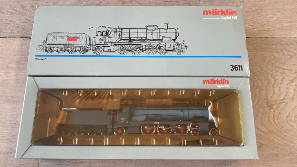 Marklin ho 3611 locomotief nieuwstaat, Wisselstroom, Locomotief, Verzenden, Nieuw