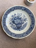 Prachtig Delfts blauw sierbord - Boch Royal Sphinx, Antiek en Kunst, Ophalen
