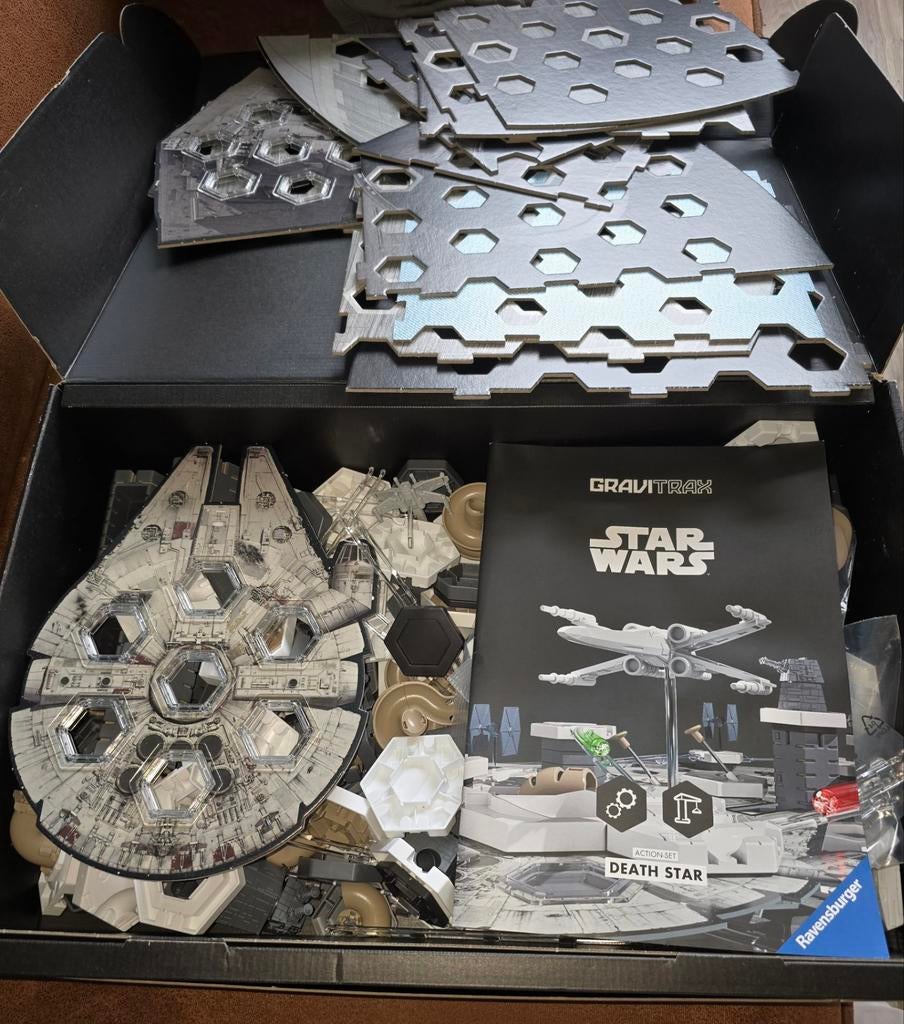 GraviTrax Star Wars Death Star Compleet, Ophalen of Verzenden, Zo goed als nieuw, Jongen of Meisje