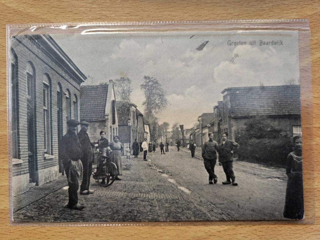 Ansicht Foto BAARDWIJK Militair 1916 PRACHTKAART, Verzenden, Voor 1920, Gelopen, Noord-Brabant
