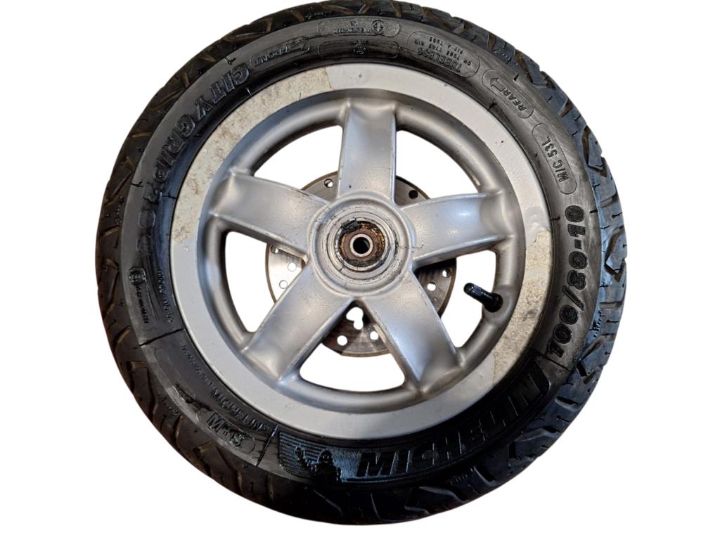 Voorband voorvelg remschijf origineel Piaggio zip, Fietsen en Brommers, Brommeronderdelen | Scooters, Gebruikt, Ophalen of Verzenden