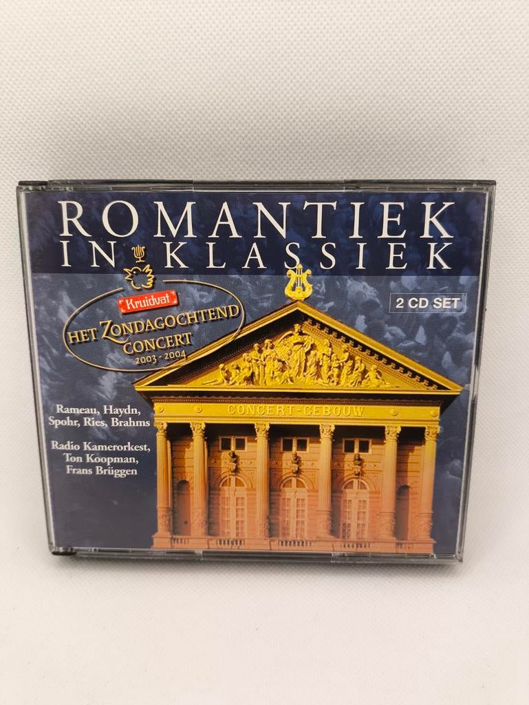Romantiek in klassiek Frans brüggen 2 cd box, Cd's en Dvd's, Cd's | Klassiek, Ophalen of Verzenden, Zo goed als nieuw
