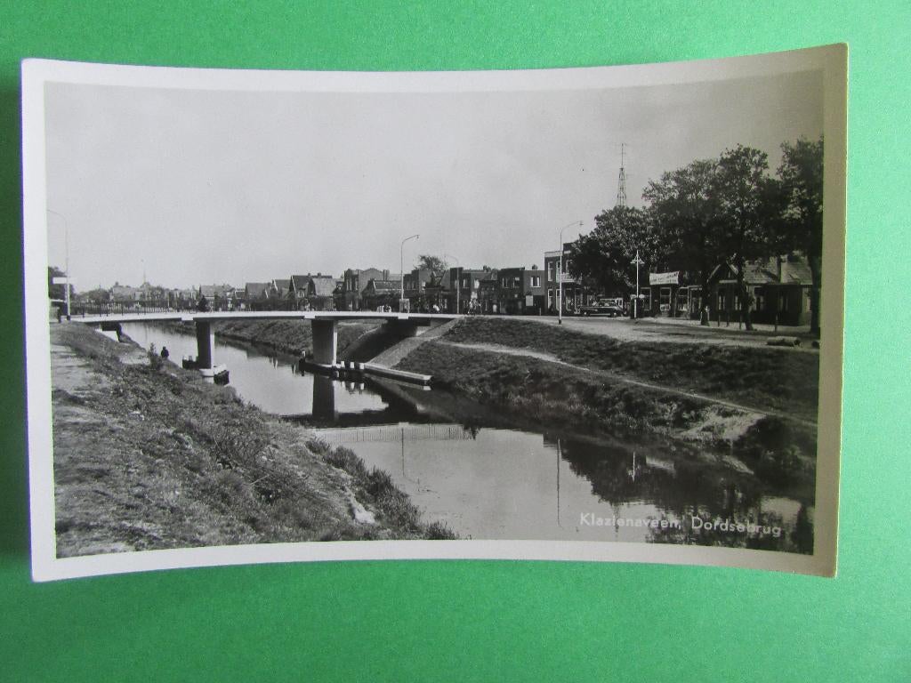 Klazienaveen - Dordsebrug 1954, Verzamelen, Ansichtkaarten | Nederland, Ophalen of Verzenden, 1940 tot 1960, Ongelopen, Drenthe