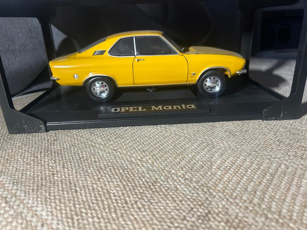 Opel Manta 1971 Norev NR:183620, Ophalen of Verzenden, Zo goed als nieuw, Auto, Overige merken