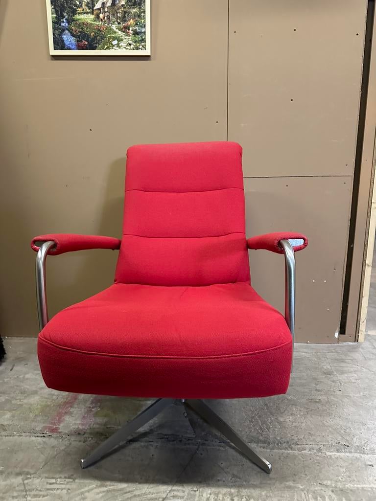 Prominent fauteuil stof, Huis en Inrichting, Fauteuils, Ophalen of Verzenden, X, X, C