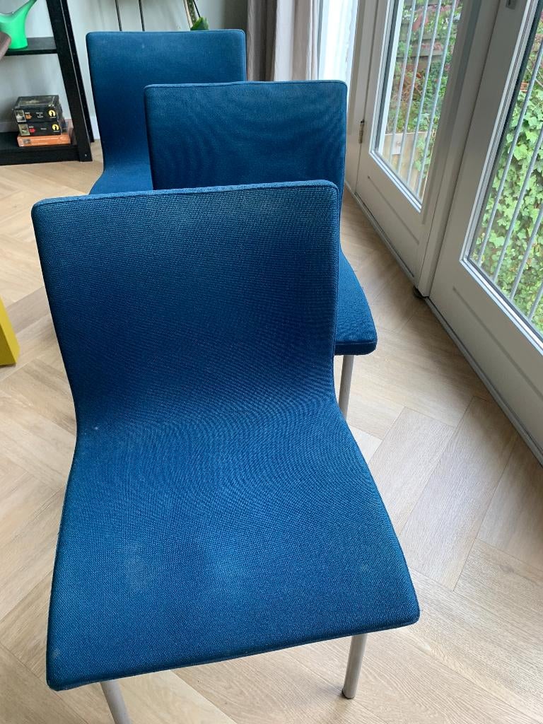 Pastoe eetkamerstoelen, Ophalen, Gebruikt, Blauw, Vijf, Zes of meer stoelen