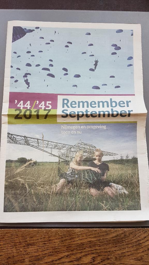 Remember September, Nijmegen en Omgeving toen en nu., Diverse auteurs, Ophalen of Verzenden, Overige onderwerpen, Tweede Wereldoorlog