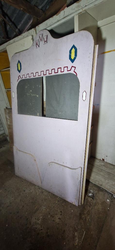 Poppenkast van hout, Ophalen, Gebruikt, Overige typen