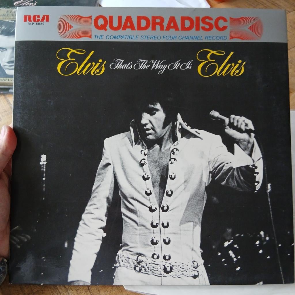 Elvis Presley - That's The Way It Is - Quadradisc LP Japan, Ophalen of Verzenden, Zo goed als nieuw, 12 inch