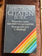 Spectrum Citaten Boek, Ophalen of Verzenden