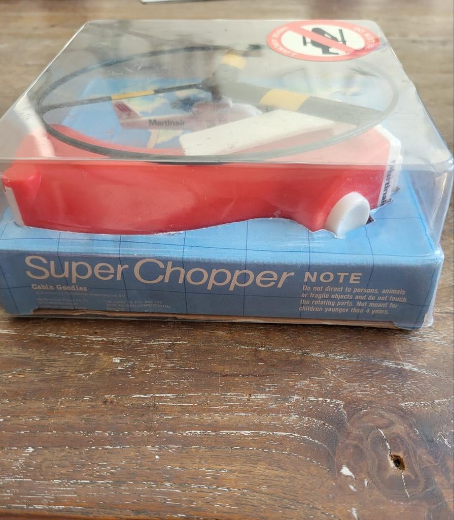 Vintage Super Chopper Helikopter - Martinair Cabin Goodies, Ophalen of Verzenden