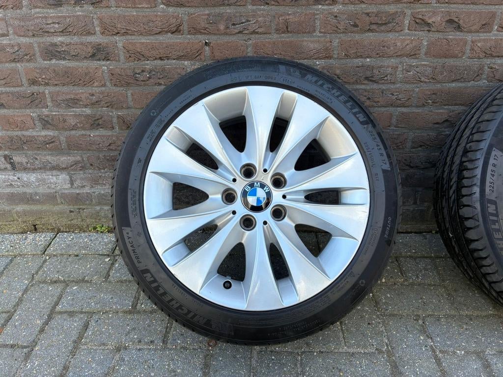 Velgenset met bijna nieuwe Michelin banden BMW E60 E61, Ophalen