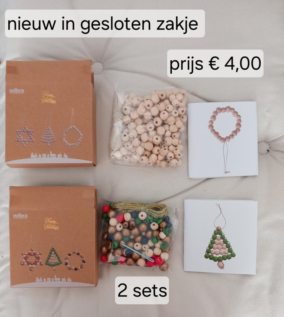 Houten kralen, Hobby en Vrije tijd, Ophalen, Nieuw, Kraal