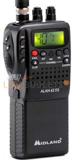 Midland Alan 42 DS Multi Portabele CB Radio, Verzenden