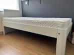 1 persoonsbed, Ophalen, 90 cm, Eenpersoons, Wit