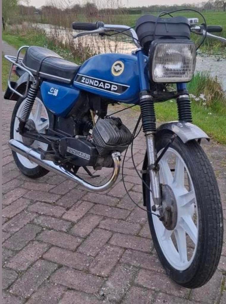 Zündapp 529 C50 sport met NL kenteken, Ophalen, Gebruikt, Overige modellen, 50 cc