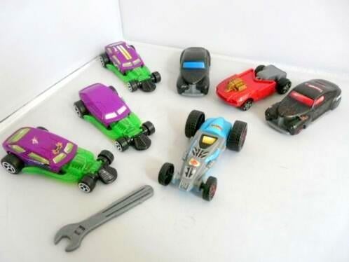 McDonalds 2010 # Hotwheels creatief, Ophalen of Verzenden, Zo goed als nieuw, Handmatig, Hot Wheels