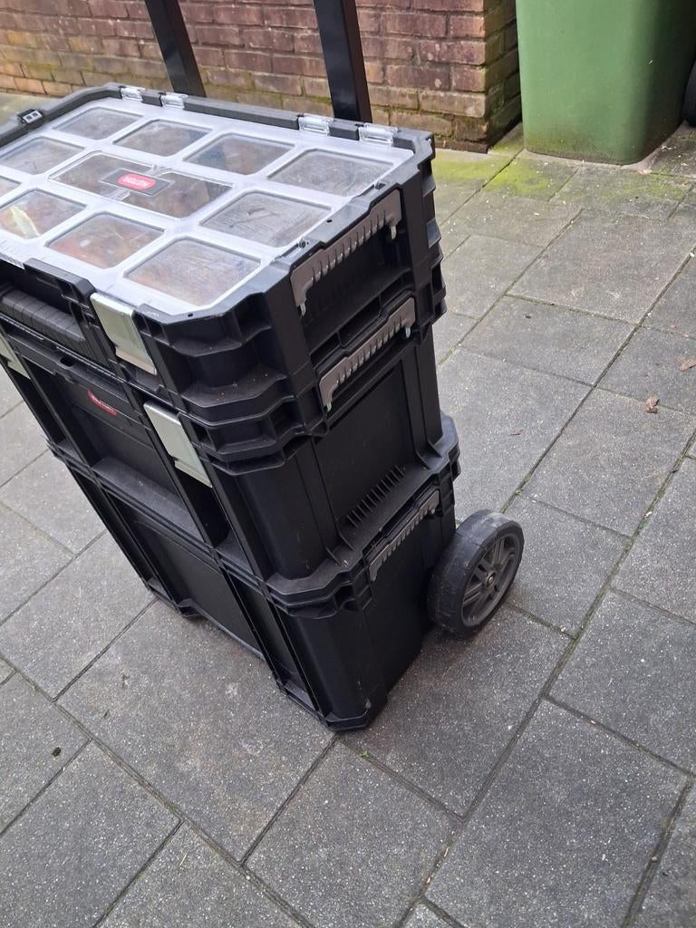 Keter Gereedschapskist op wielen - Mobiele Werkbank, Ophalen, Nieuw