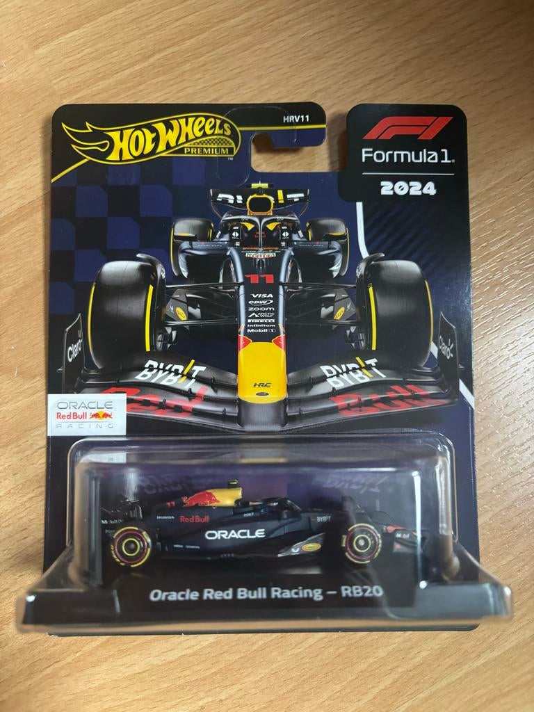 Hot Wheels Premium F1 Sergio Perez Oracle Red Bull RB20, Overige merken, 1:50 of kleiner, Auto, Nieuw