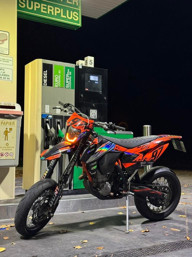 KTM 450 EXC Supermoto A2, 450 cc, Particulier, Meer dan 35 kW, Minimaal motorrijbewijs A2