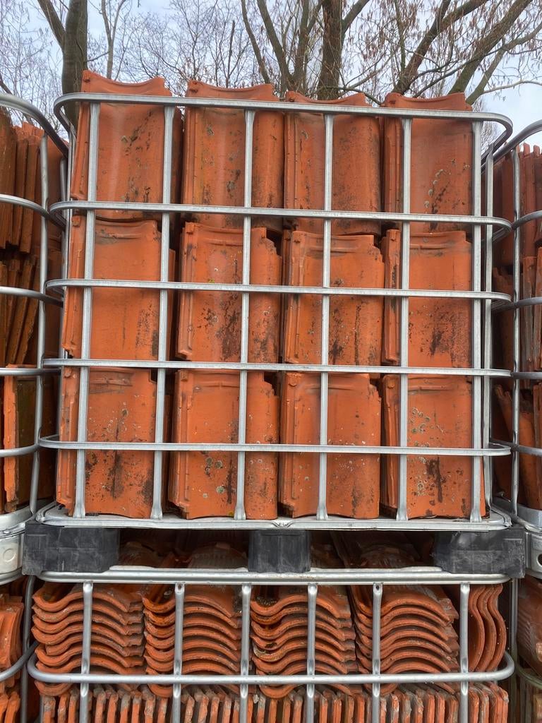 Ovh/vh/oude holle/gebuikte dakpannen/oude dakpannen, Doe-het-zelf en Verbouw, Dakpannen en Dakbedekking, Steen of Klei, Ophalen of Verzenden