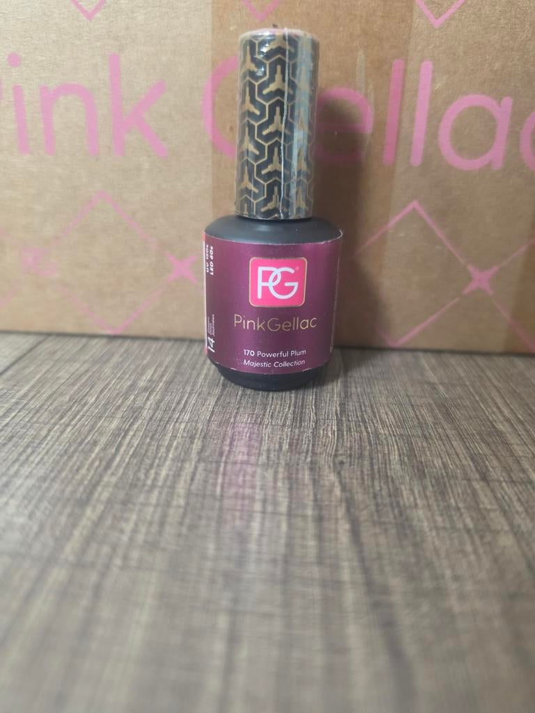 Pink Gellac 170 Powerful Plum, Ophalen of Verzenden, Gebruikt, Handen en Nagels, Make-up