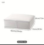 White storage box , opbergdoos, Ophalen, Nieuw, Rechthoekig