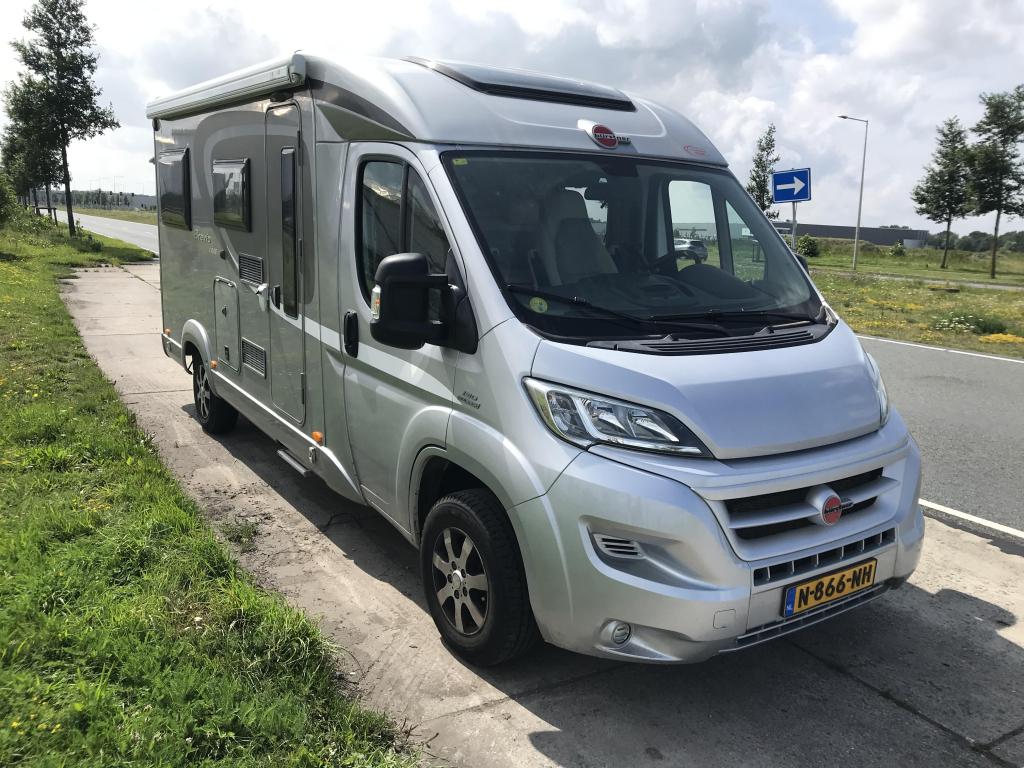 Bürstner Brevio BT6451 (1014150), Caravans en Kamperen, Campers, Ringverwarming, Fiat, Luifel, Particulier