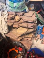 Partij flagstones, Tuin en Terras, Gebruikt, Overige typen, Ophalen of Verzenden, Natuursteen
