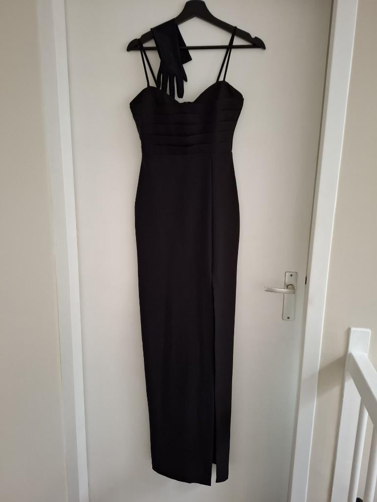 zwarte galajurk, mooi voor diploma uitreiking, Kleding | Dames, Gelegenheidskleding, Galajurk, Zwart, Trendyol, Ophalen of Verzenden