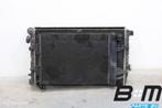 Radiateur + ventilatoren VW Polo 9N3 6Q0121207F, Auto-onderdelen, Gebruikt