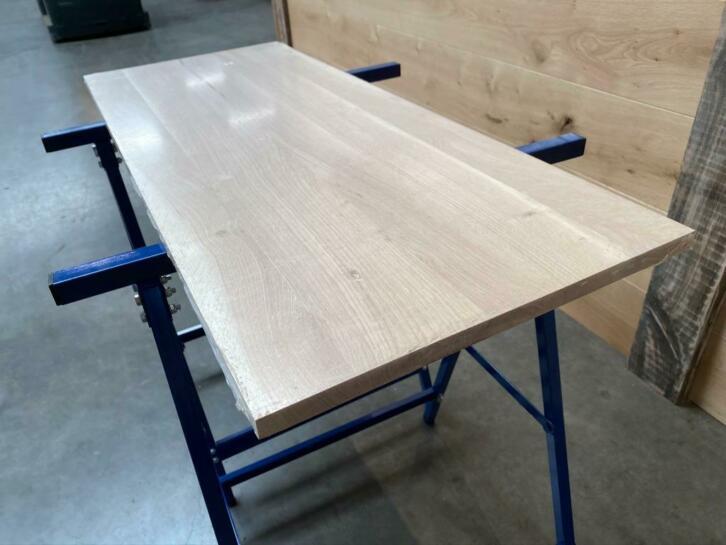 Massief eiken meubelpanelen eikenhout online bestellen, Doe-het-zelf en Verbouw, Hout en Planken, Ophalen of Verzenden, Nieuw