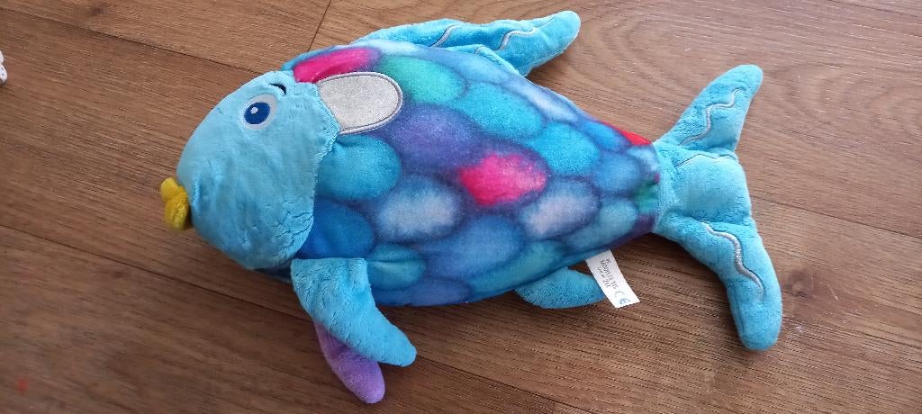 Mooiste vis van de zee knuffel 40 cm., Gebruikt, Overige typen, Ophalen of Verzenden, Middelgroot (20 tot 80 cm)