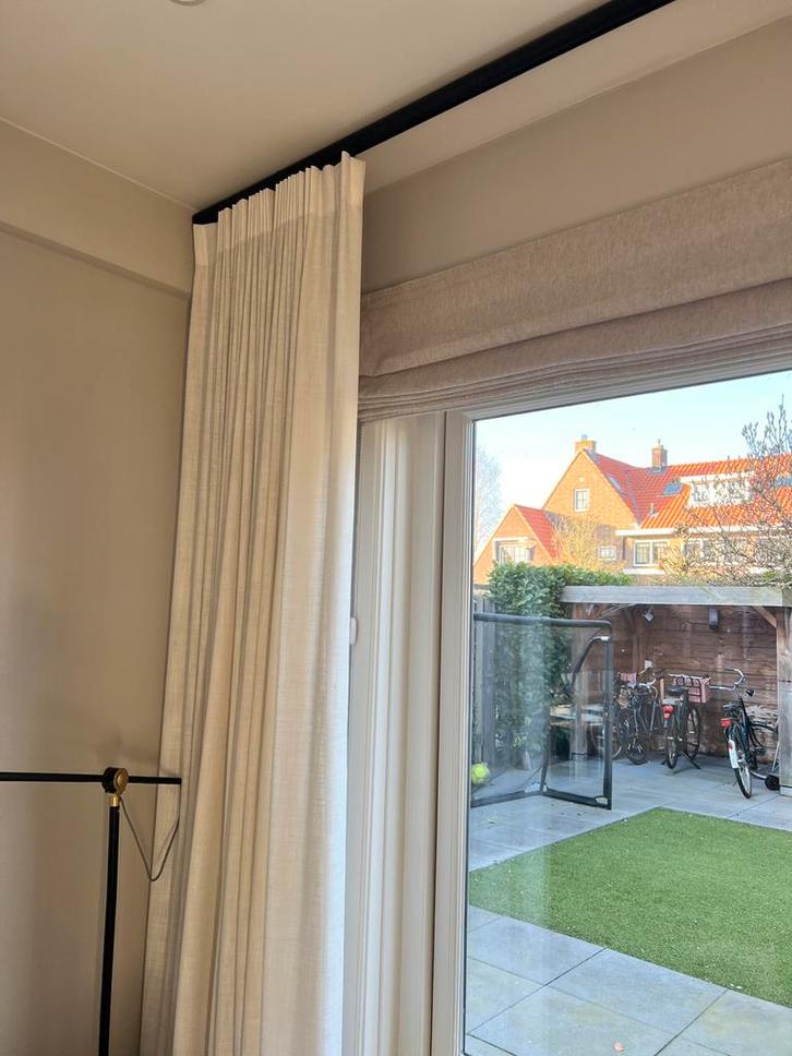 Elektrische gordijnrails van Somfy, Huis en Inrichting, Stoffering | Gordijnen en Lamellen, Gebruikt, 200 cm of meer, 200 cm of meer