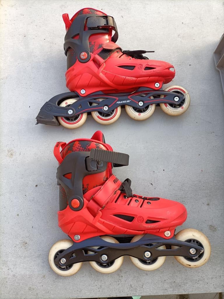 Skeelers Powerslide maat 37-40, Sport en Fitness, Skeelers, Ophalen, Kinderen, Inline skates 4 wielen, Powerslide