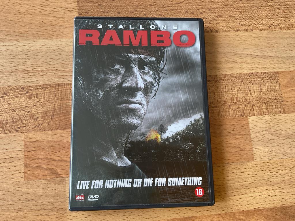 Rambo DVD - Actieklassieker met Sylvester Stallone, Vanaf 16 jaar, Ophalen of Verzenden, Gebruikt, Actie