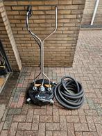 Benzine hogedrukreiniger 303 bar + terrasreiniger 50cm, Ophalen, Benzine, Vevor, Zo goed als nieuw