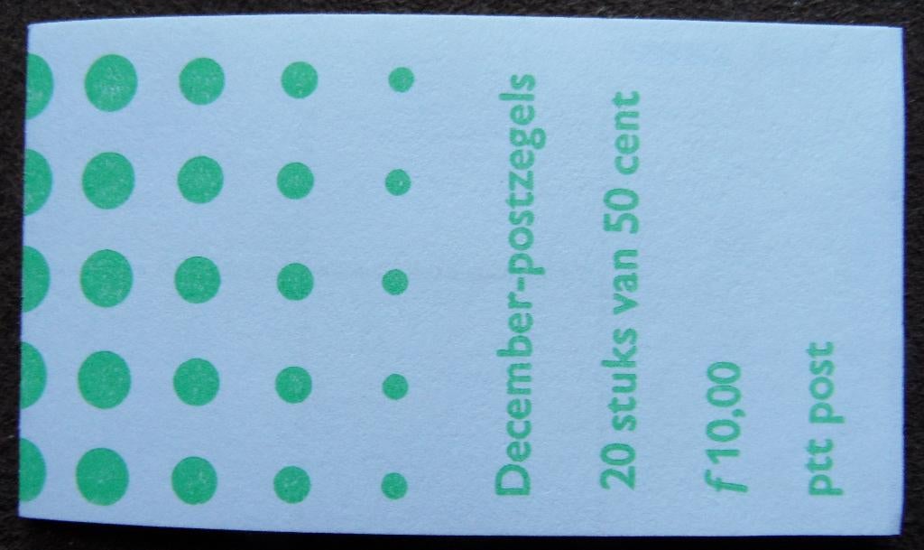Postzegelboekje december-postzegels 1987, Ophalen of Verzenden, Postfris