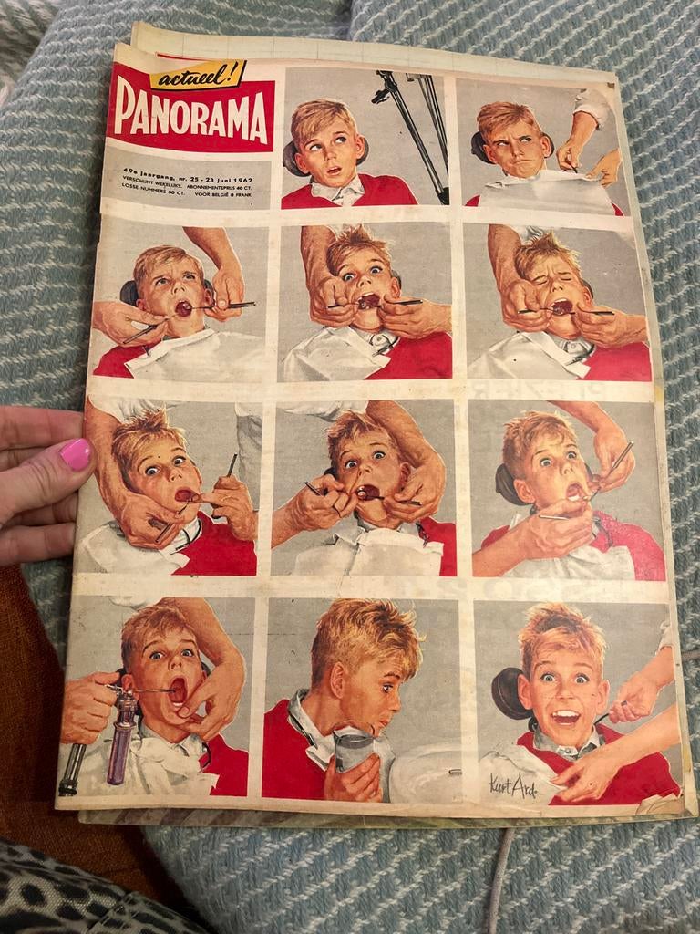 Panorama weekblad jaargang 49 nr. 25 - 23 juni 1962, Boeken, Ophalen of Verzenden, Gelezen, Overige typen