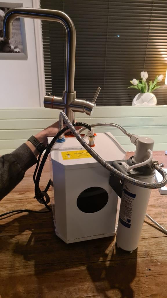 Elektronische Instant Warmwaterkraan met Filter, Ophalen, Gebruikt