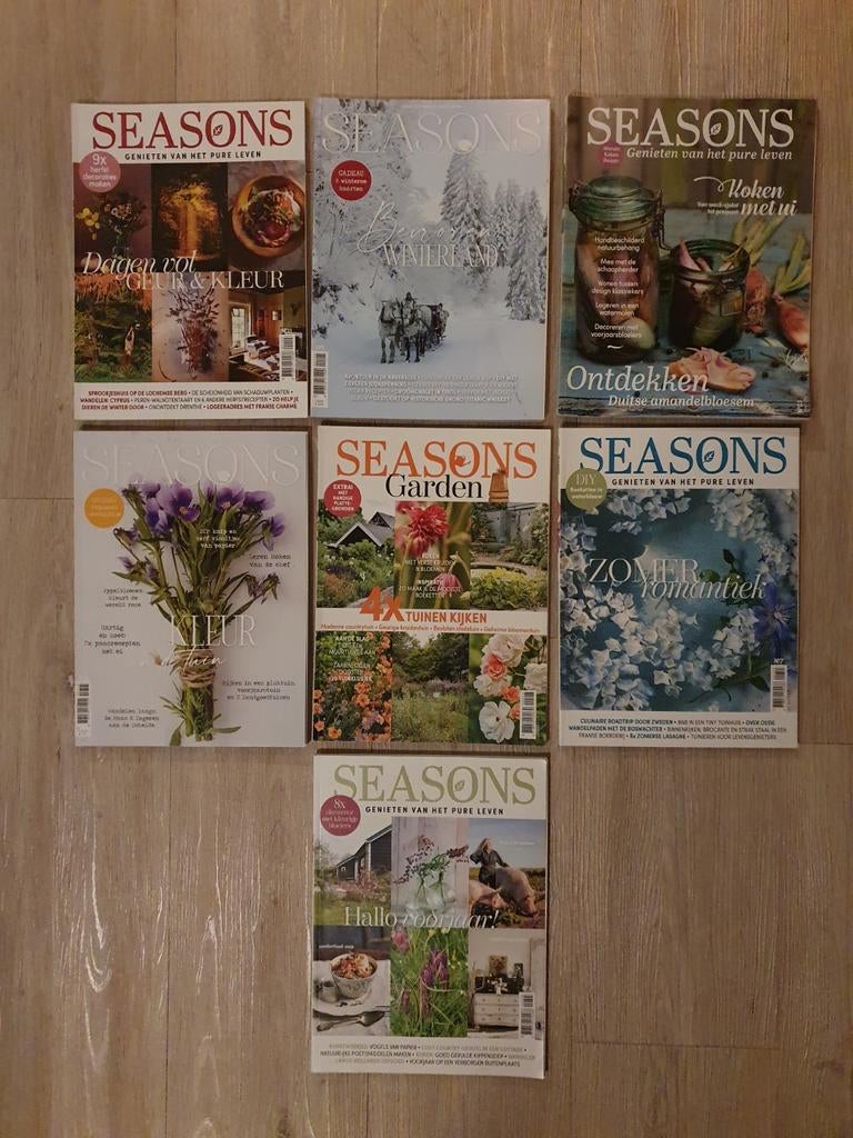 Seasons, tijdschrift over het buitenleven., Ophalen of Verzenden, Zo goed als nieuw, Wetenschap en Natuur