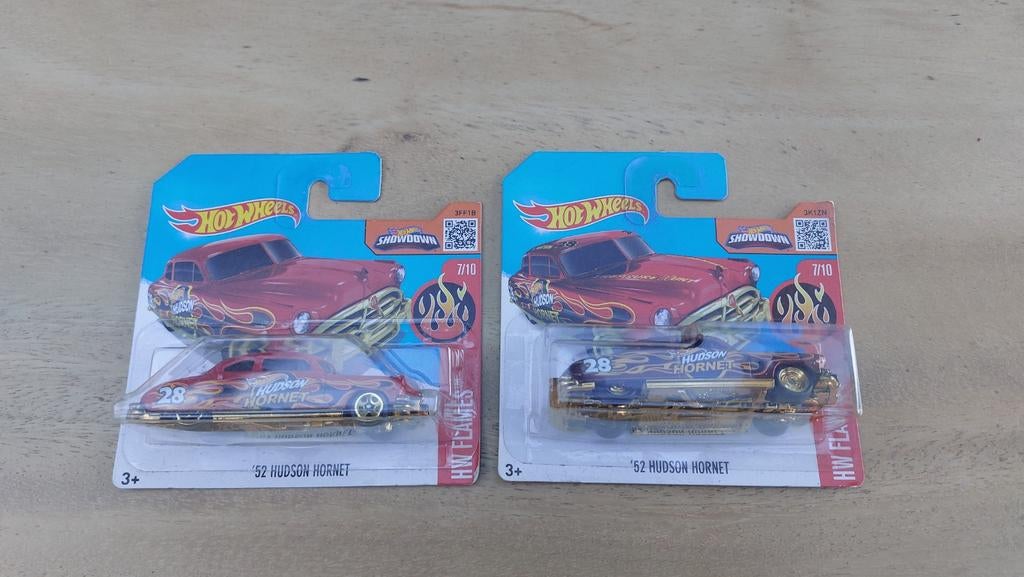 Hot Wheels Super Treasure Hunt Hudson Hornet set, Ophalen of Verzenden, Auto