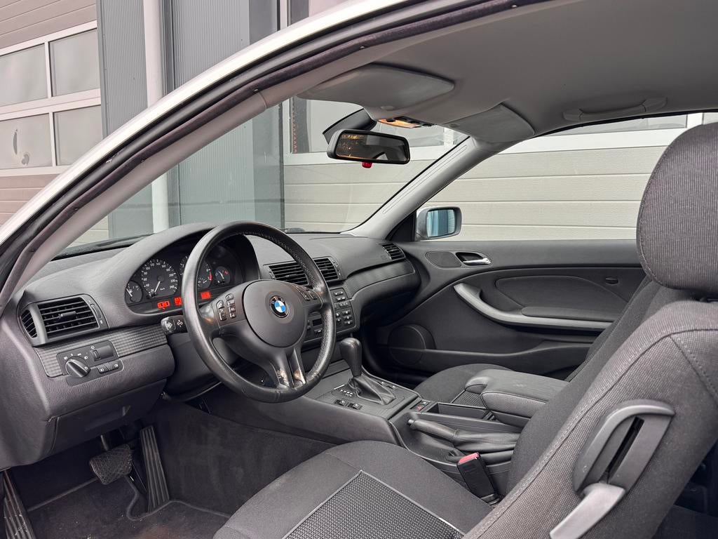 BMW 320 CI Coupe Automaat | Xenon | E46 | Org.NL auto, Auto's, BMW, Zwart, Particulier, Zilver of Grijs, 6 cilinders