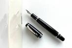 Montblanc Bohème Midsize Platinum Noir vulpen onyx in clip, Ophalen of Verzenden, Zo goed als nieuw, Vulpen, Mont Blanc