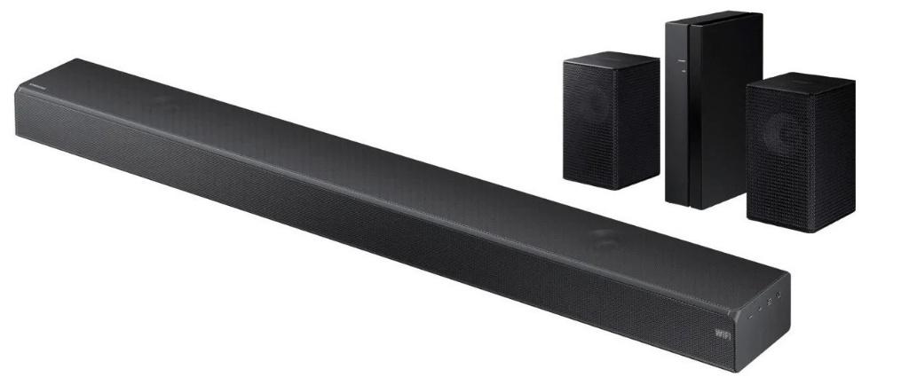 Samsung Soundbar HW-MS650 + SWA 9000S Surround Set met WiFi, Ophalen of Verzenden, Bluetooth, Zo goed als nieuw
