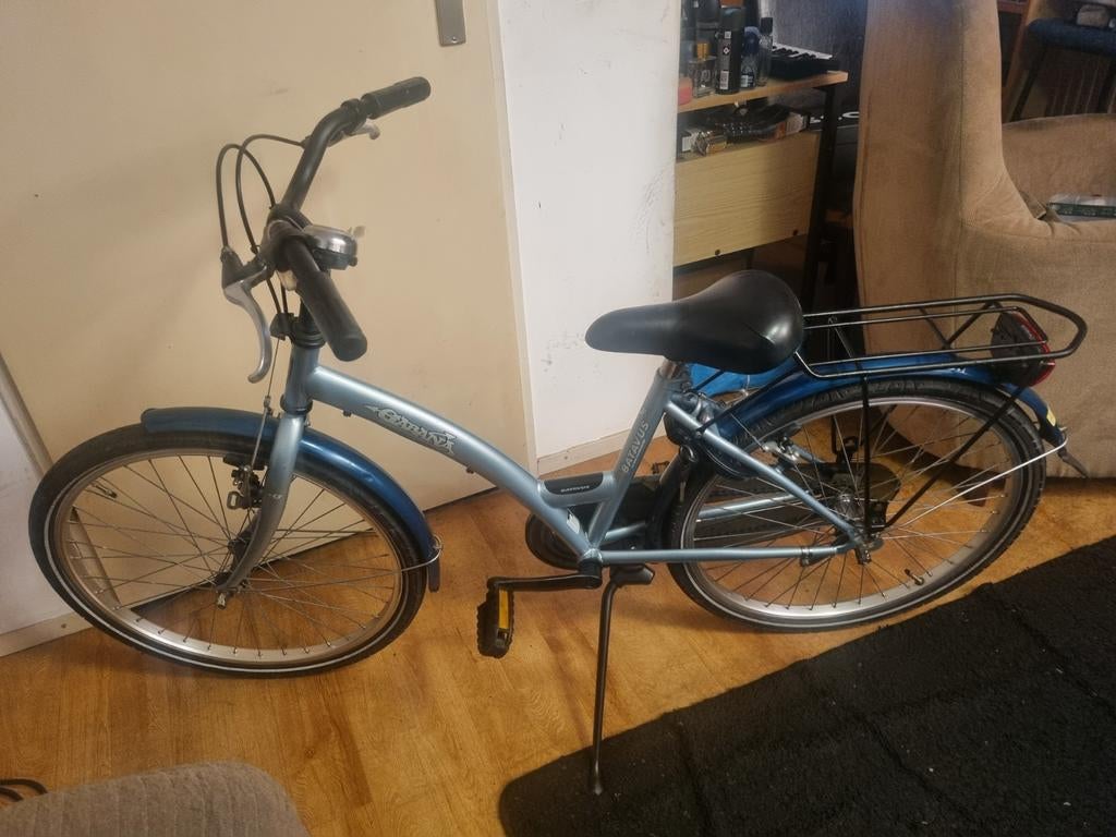24 inch Batavus Gabana meisjesfiets., Fietsen en Brommers, Fietsen | Meisjes, Gebruikt, 24 inch, Handrem, Versnellingen, Ophalen
