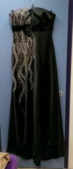Aftershock nieuwe zwarte galajurk 1 kant met stenen L 34419, Zwart, Maat 42/44 (L), Nieuw, Ophalen of Verzenden