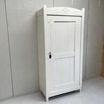 Antieke brocante 1 deurs kledingkast babykamer kidsroom hout, Ophalen, Gebruikt, Kast, Onbekend